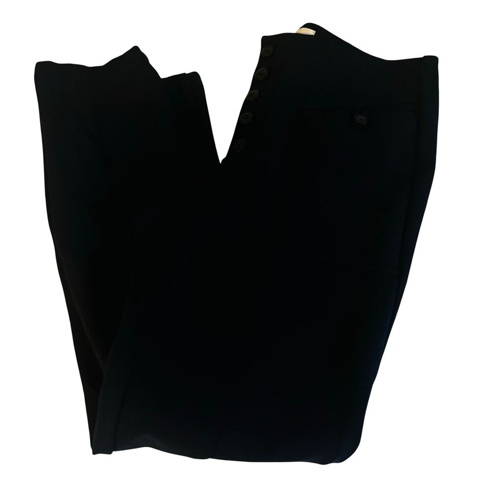 Anthropologie Bryson High Rise Pants Size 10 Navy - Picture 10 of 11